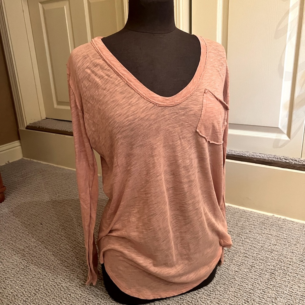 Free People long sleeve shirt size small